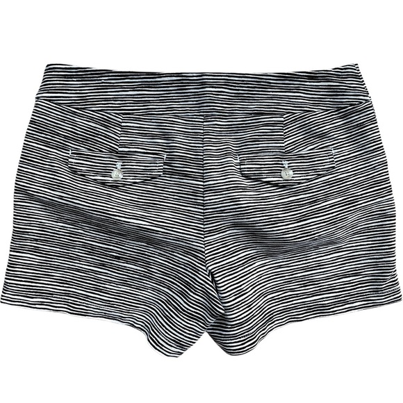 LOFT | NWOT RIVIERA NAVY BLUE & WHITE STRIPED SAILOR SHORTS COTTON | SIZE: 4 - Picture 6 of 9